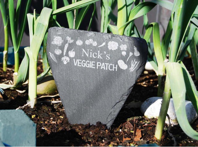 Personalised Veggie Patch Garden Marker